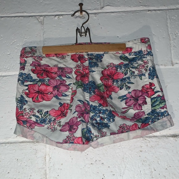 Beautifully Bright Floral Shorts - Picture 2 of 4